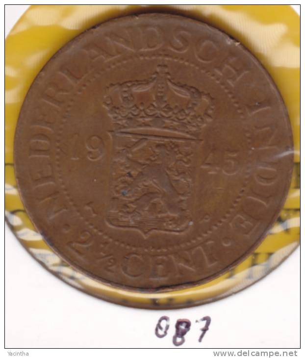 @Y@  Nederlands Antillen 2 1/2 Cent  1945   (887) - Nederlandse Antillen