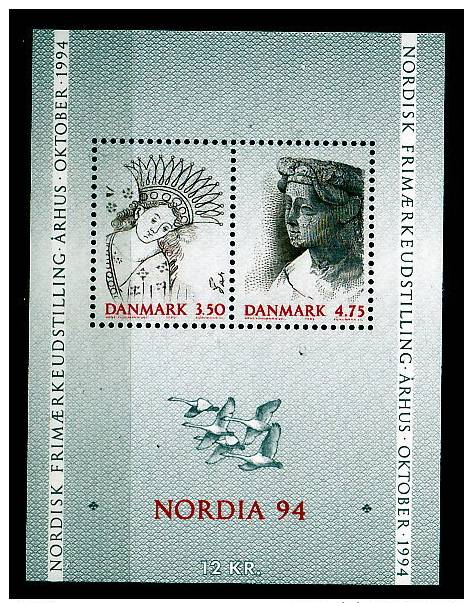 Dänemark  Mi.-Nr.  Block 8 **/MNH  (d7180) - Neufs