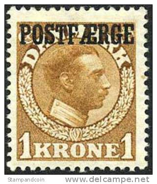 Denmark Q11 Mint Hinged 1k Parcel Post From 1919 - Pacchi Postali