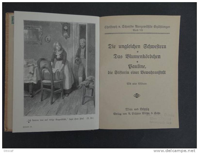 "Ausgewählte Erzählungen Band VII"  Pichlers Witwe & Sohn, Wien & Leipzig O.J. (1925) 124 Seiten Mit 4 Bildern - Altri & Non Classificati
