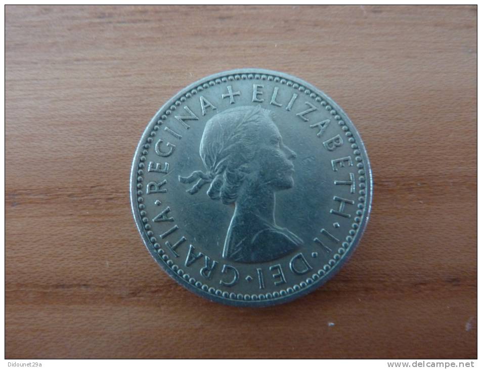 Pièce 1 SHILLING (ONE SCHILLING) (GRANDE-BRETAGNE) ELIZABETH II 1955 MD - I. 1 Shilling