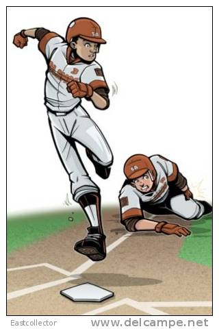 Baseball S-t-a-m-p-ed Card 1274-4 - Baseball