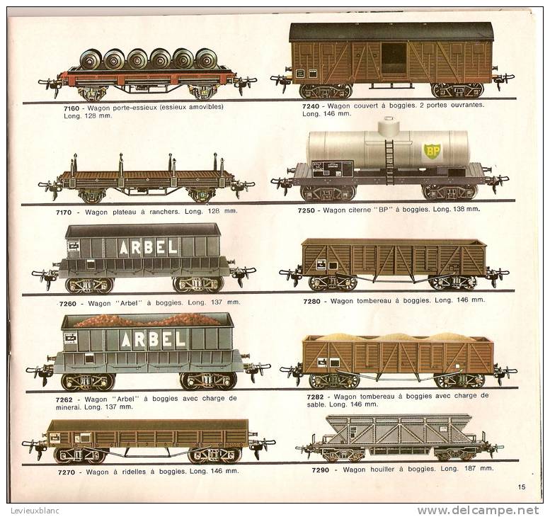 Trains électriques/Catalogue/HOR NBY/1966-1967.                        VOIT14 - Altri & Non Classificati