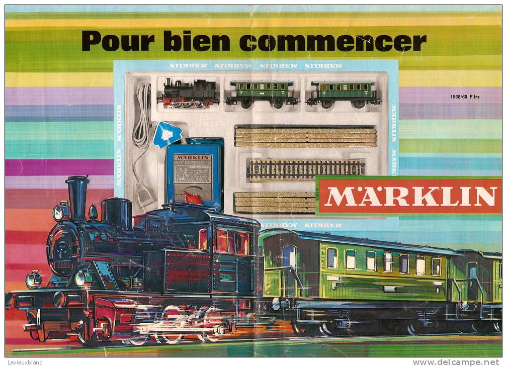 Trains électriques/Catalogue/MARKLIN/1968-69                        VOIT15 - Otros & Sin Clasificación