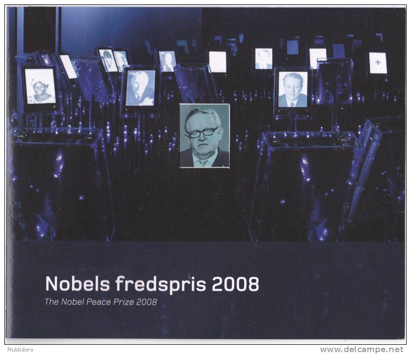 Norway 2008 Nobel Peace Prize Special Issue Martti Ahtisaari - Variétés Et Curiosités