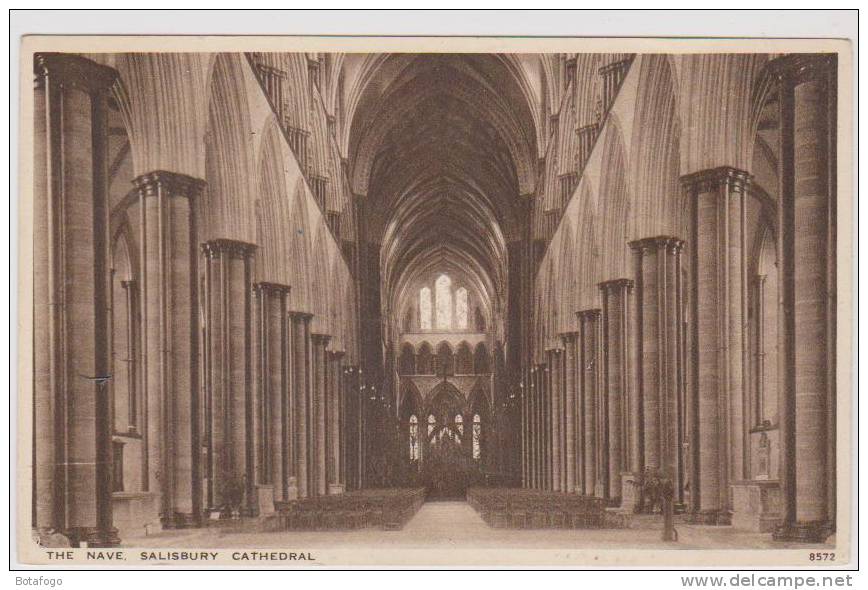 CPA THE NAVE,SALISBURY CATHEDRAL - Salisbury