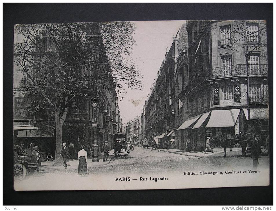 Paris-Rue Legendre 1917 - Ile-de-France