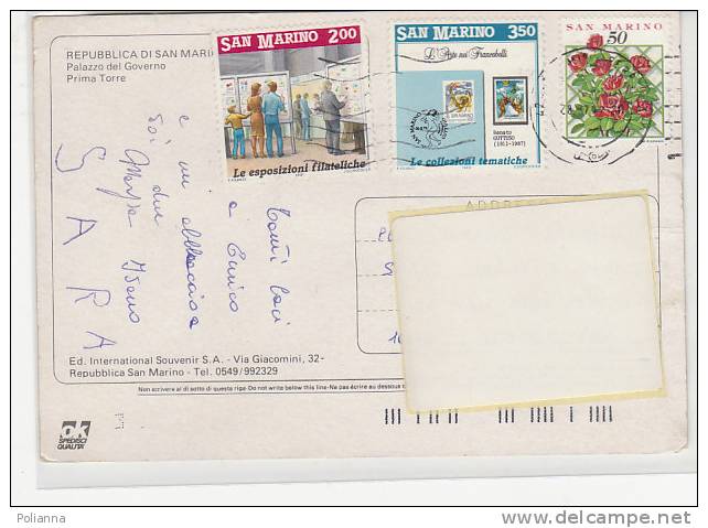 PO2282B# SAN MARINO  VG 1992 - Cartas & Documentos