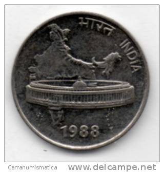 INDIA 50 PAISE 1988 - India