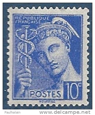 FRANCE NEUF** LUXE Y&T N°407 Très Bien Centré   Valeur 0,20 - 1938-42 Mercure