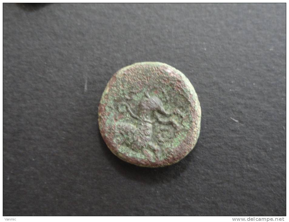 GAULOISE Bronze Rèmes ATISIOS/REMOS / Lion / DT 596 / REGION DE REIMS - Keltische Münzen