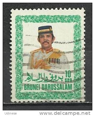 BRUNEI 1985 - SULTAN 10 - USED OBLITERE GESTEMPELT - Brunei (1984-...)