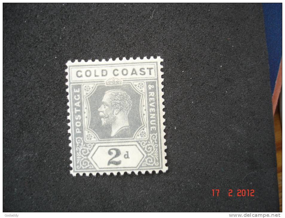Gold Coast 1921  K.George V     2d    SG89   MH - Gold Coast (...-1957)