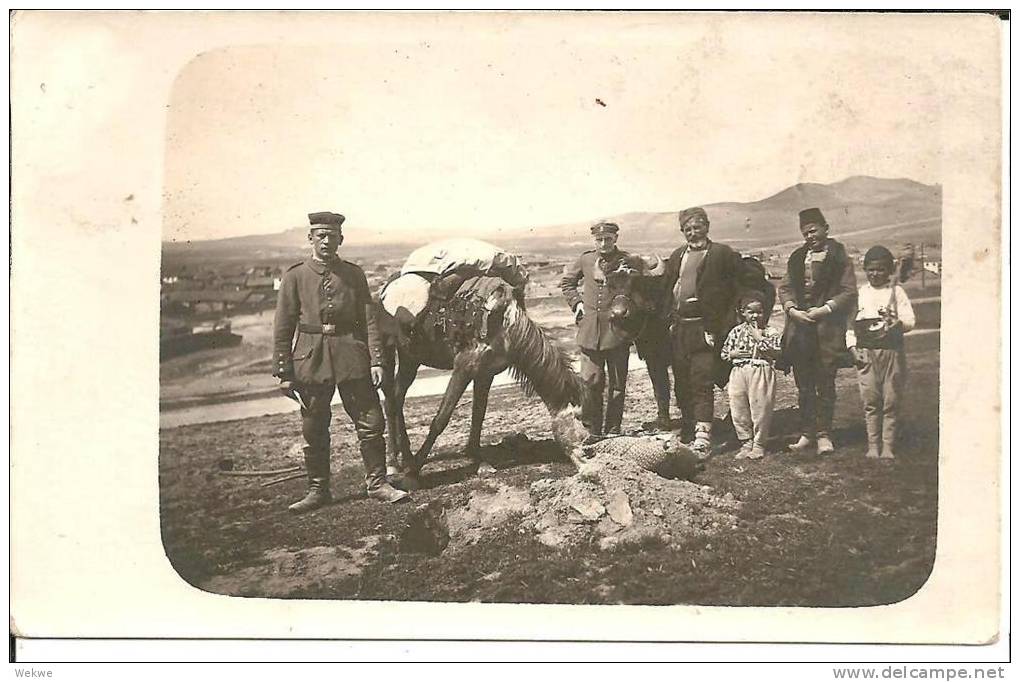 Yu-MZ012/  Makedonien,  Gruppenbild 1918 - Jugoslawien