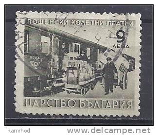 BULGARIA 1941 Parcel Post - 9l Loading Mail Coach FU - Eilpost