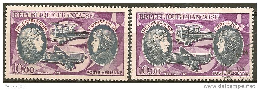 FRANCE - Yvert - 47** + 47 - Cote 6.50 € - 1960-.... Postfris