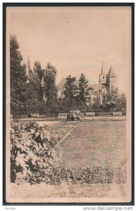 Germany - Dessau - Stadtpark Mit Post Und Johanniskirche - Dessau