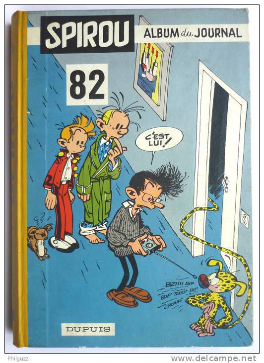 SPIROU RECUEIL ALBUM N° 82 N° 1212 à 1224 1961 (1) - Spirou Magazine