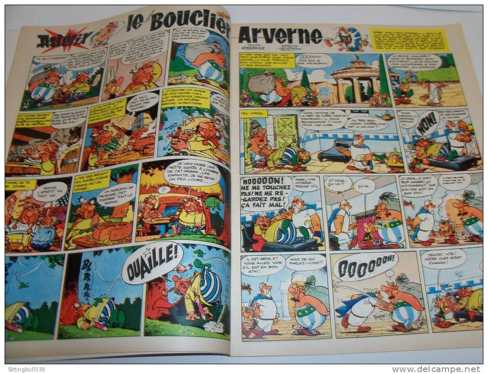 PILOTE, le journal d'Astérix et d'Obélix. 1967. 10 N°s. Correspondance Reliure éditeur N° 36. Avec Pilotoramas.