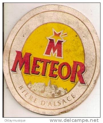 Ancien  Sous Bock       Meteor - Sous-bocks