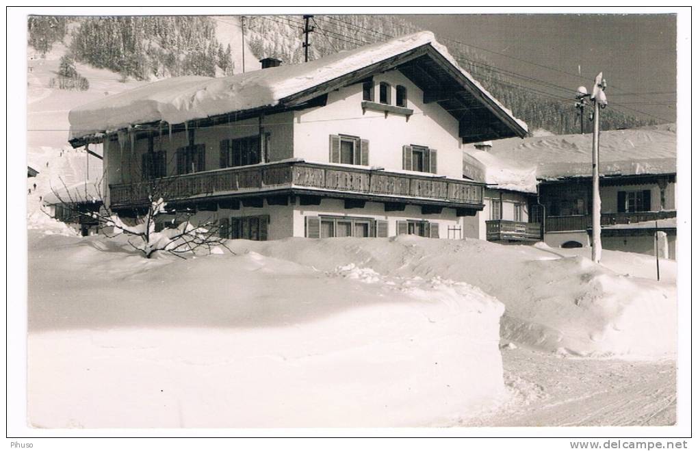 D2790    REIT IM WINKEL : Rosenweg 2 Pension Franz Höflinger In Winter - Traunstein