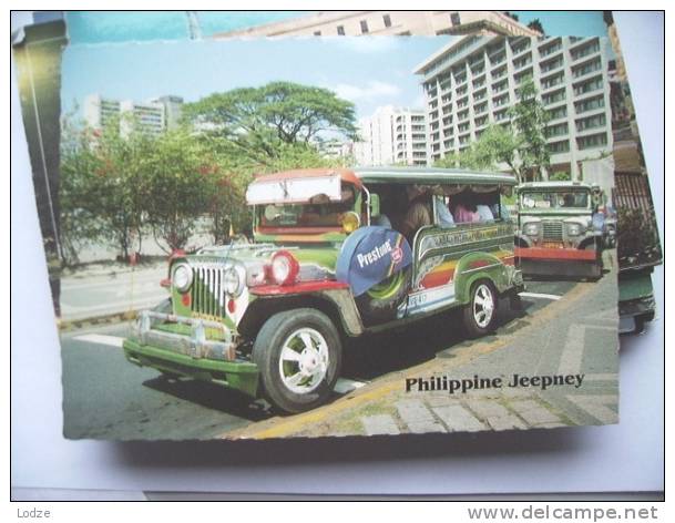 Azië Asia Philippines Philippijnen 2x Jeepney - Philippines