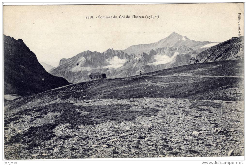 74 - COL DE L'ISERAN - LOT DE 3 CARTES - Sommet Du Col De L'iseran -l'albaron Et Pointe De Charbonnel - Autres & Non Classés