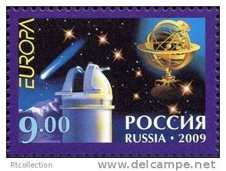 Russia 2009 - One Issue By Program Europe Europa-CEPT Europa Sciences Astronomy Space Telescope Stamp MNH Michel 1547 - 2009