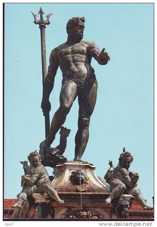 Fontana Del Nettuno Dettaglio , Bologna - Water Towers & Wind Turbines