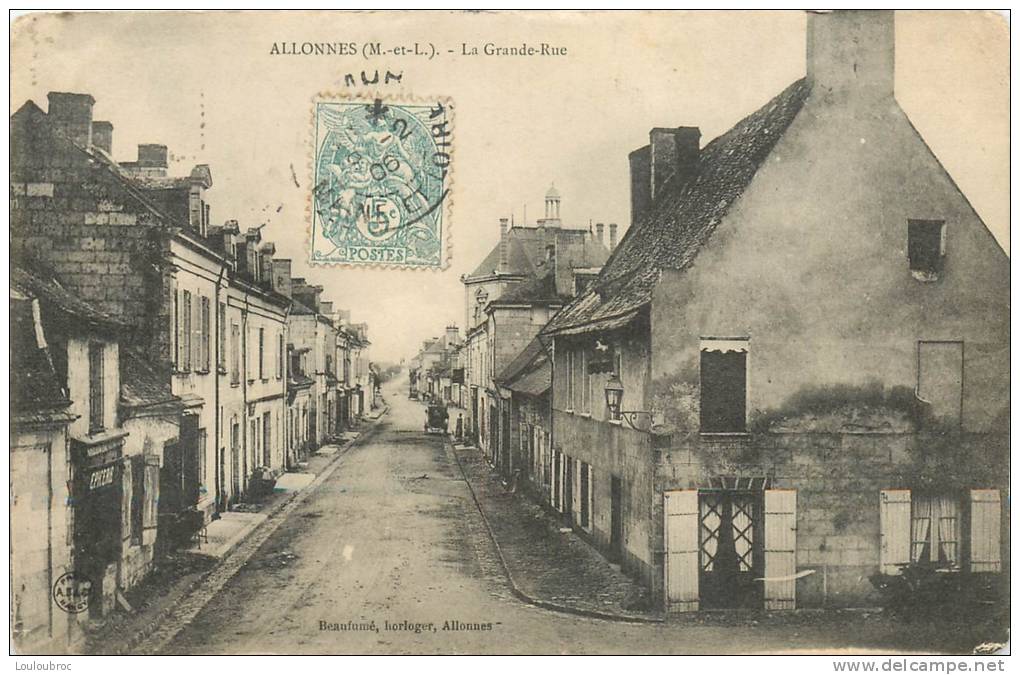 49 ALLONNES LA GRANDE RUE - Allonnes