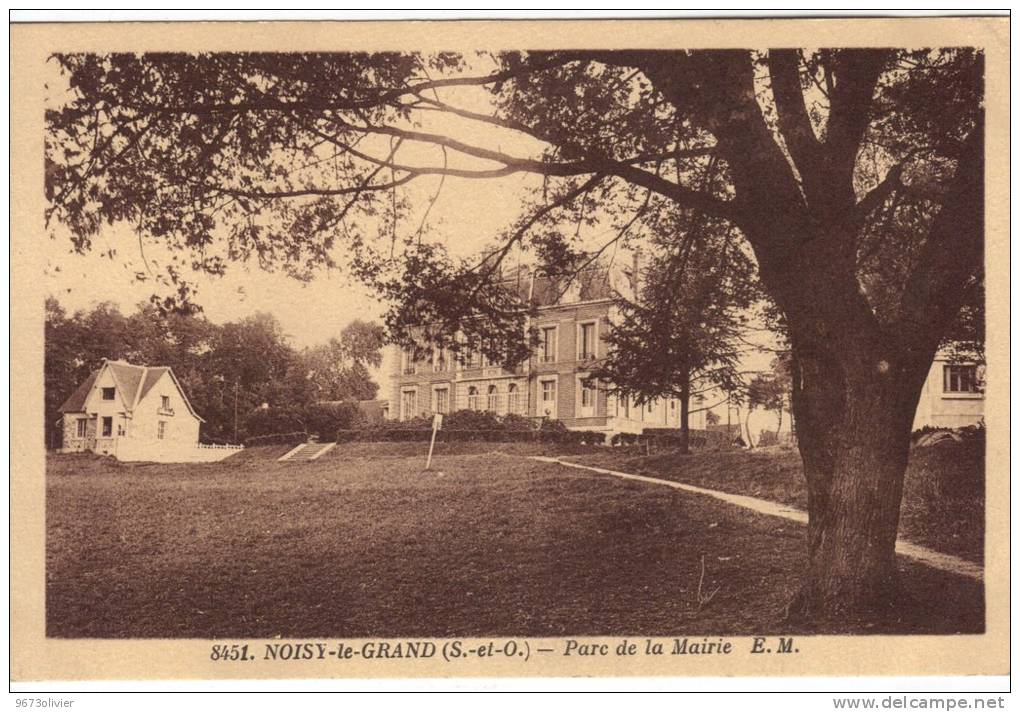 Noisy Le Grand Parc De La Mairie  Rare - Noisy Le Grand