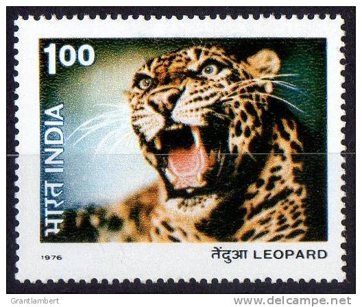 India 1976 Wildlife 1r Leopard Used  SG 827 - Gebraucht