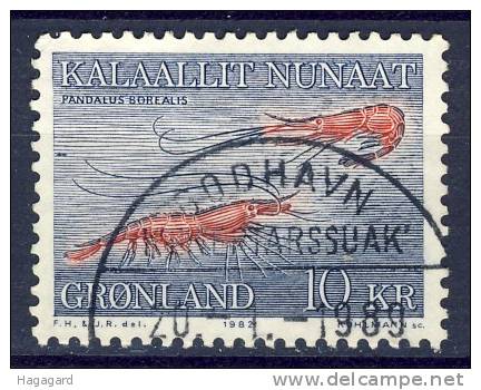 #Greenland 1982. Shrimps. Michel 133. Cancelled(o) - Usati