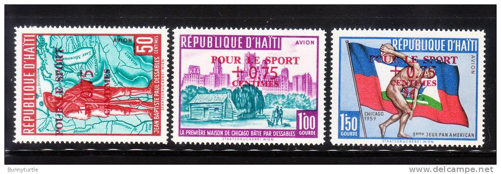 Haiti 1959 Surtax For Haitian Athletes MNH - Haïti