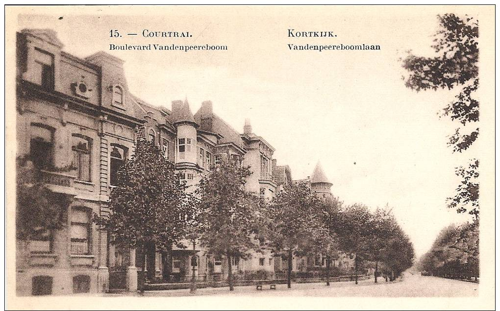 Kortrijk Vandenpeereboomlaan - Walschaerts - Kortrijk