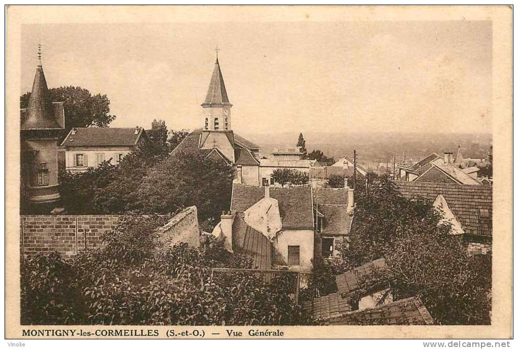 Val D´Oise  : Réf : B 12- 3328 :  Montigny Les Cormeilles - Montigny Les Cormeilles
