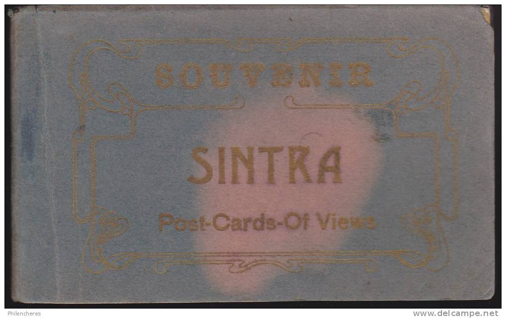 CPA Boite Carnets - (Portugal) Superbe Carnet De 8 Cartes Postales, Cartes Aux Bordures Dorées - Sammlungen & Sammellose