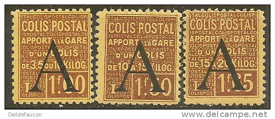 FRANCE - Yvert - 81/83* - Cote 54 € - Neufs