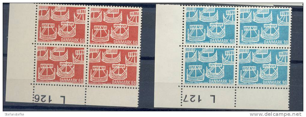 Denemarken Danemark  :  486 - 487 ** MNH  (zie Scan) 1969 - Unused Stamps
