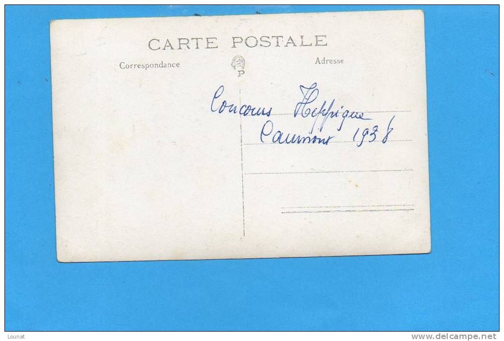 14 CAUMONT : Concours Hippique 1938 - Autres & Non Classés