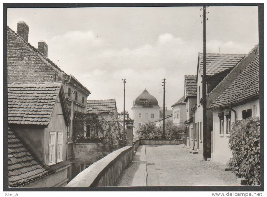 AK Coswig, Oberfischerei, Blick Zum Schloß, 1981, Sachsen-Anhalt - Coswig