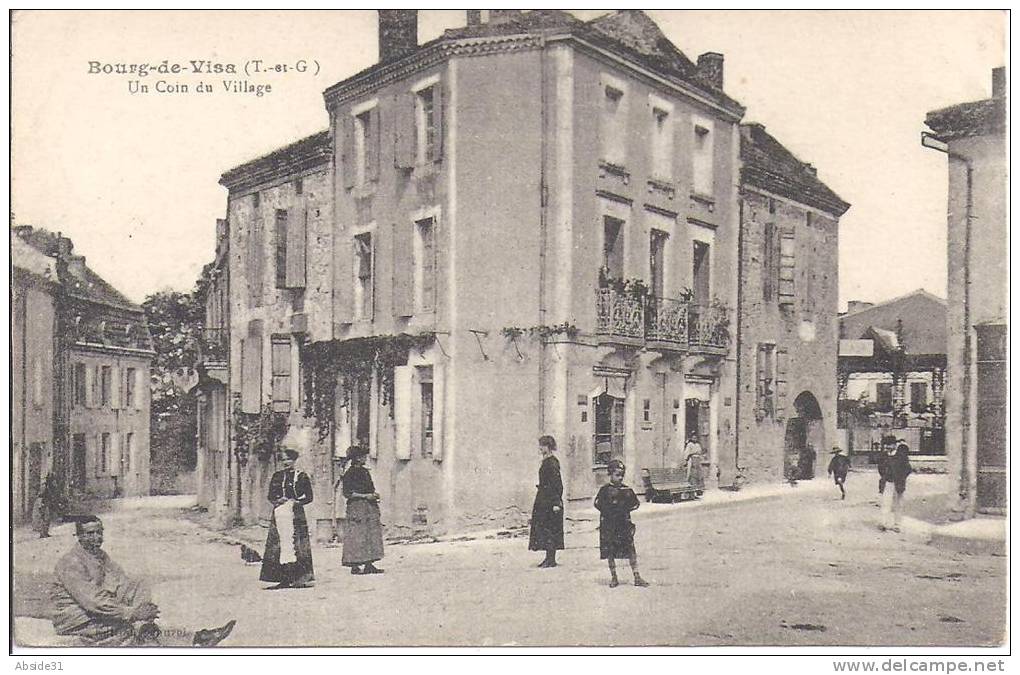 BOURG  DE  VISA - Un  Coin  Du  Village - Bourg De Visa