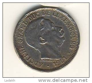 MONNAIE LUXEMBOURG 10 Cent    ADOLPHE  1901 - Luxemburg