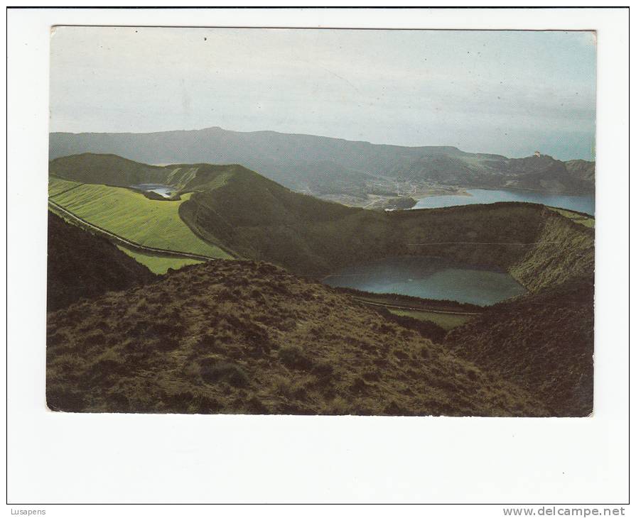 Portugal Cor 17558 - AÇORES - AZORES - SÃO MIGUEL - A REGIÃO DOS LAGOS DAS SETE CIDADES - Açores