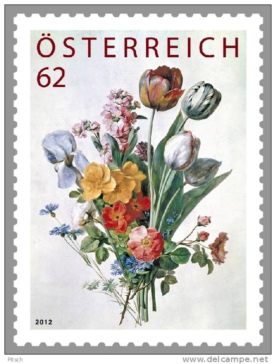 Österreich - Blumenstrauß - Treuebonusmarke 2011 - Neufs