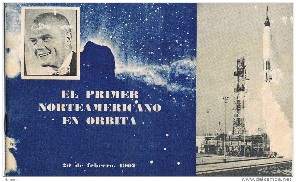 Libro Primer Norteamericano En Orbita, MADRID 1962 - Documentos Históricos