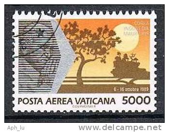 Vatikan, 1990 Papstreisen 5000 Lire, MiNr. 1017 Gestempelt (a220404) - Oblitérés