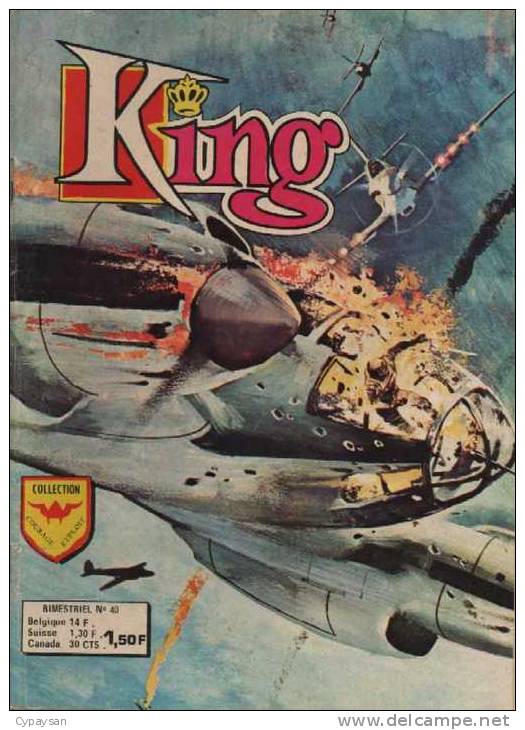 KING N° 40 BE AREDIT 07-1975 - Arédit & Artima