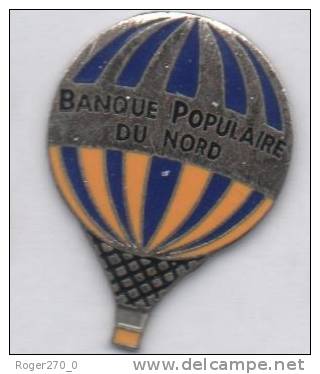 Montgolfiére , Banque Populaire Du Nord , En EGF - Montgolfières