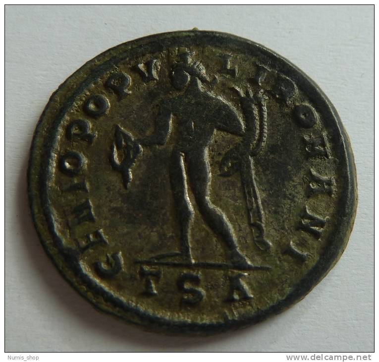Roman Empire - #126 - Maximianus - GENIO POPVLI ROMANI - XF! - La Tetrarchia E Costantino I Il Grande (284 / 307)